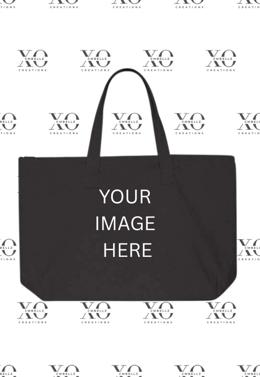 Custom Tote - 10 oz., 100% cotton canvas