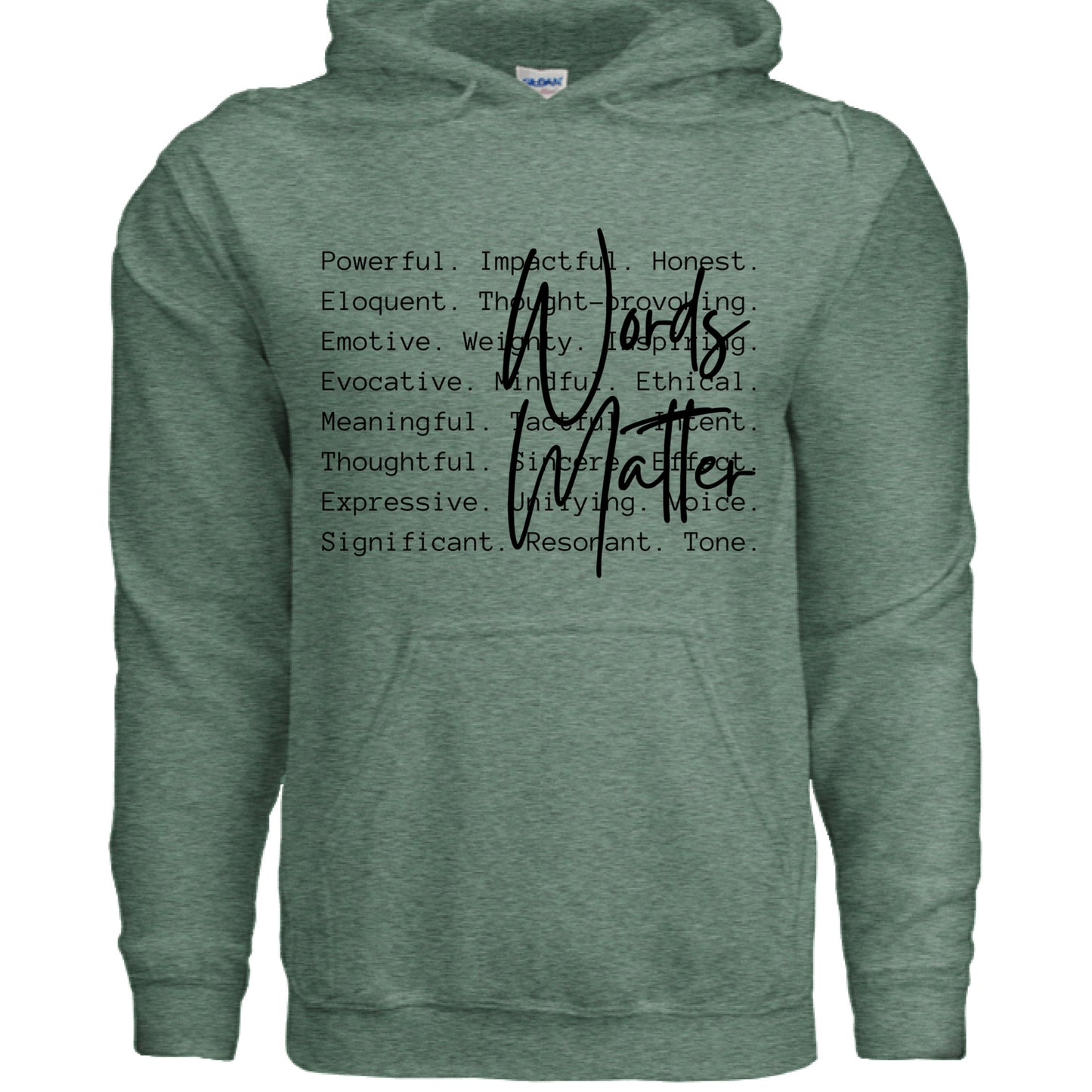Heather Sport Dark Green - FRONT