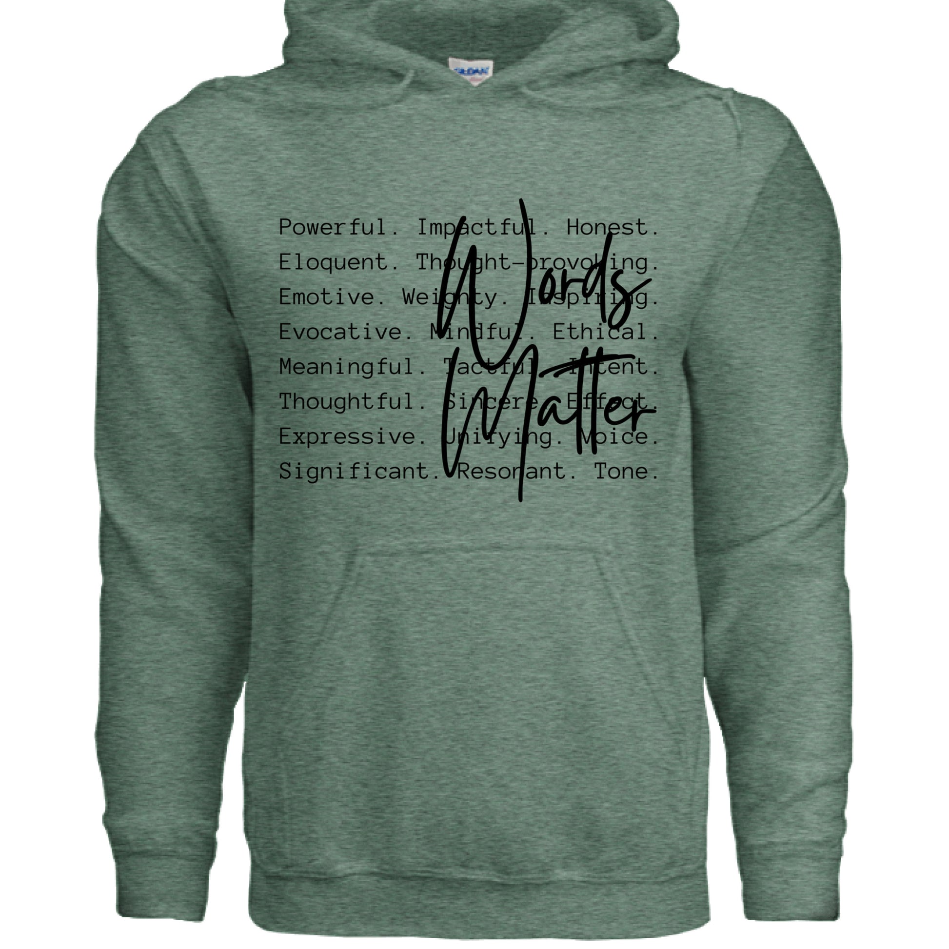 Heather Sport Dark Green - FRONT
