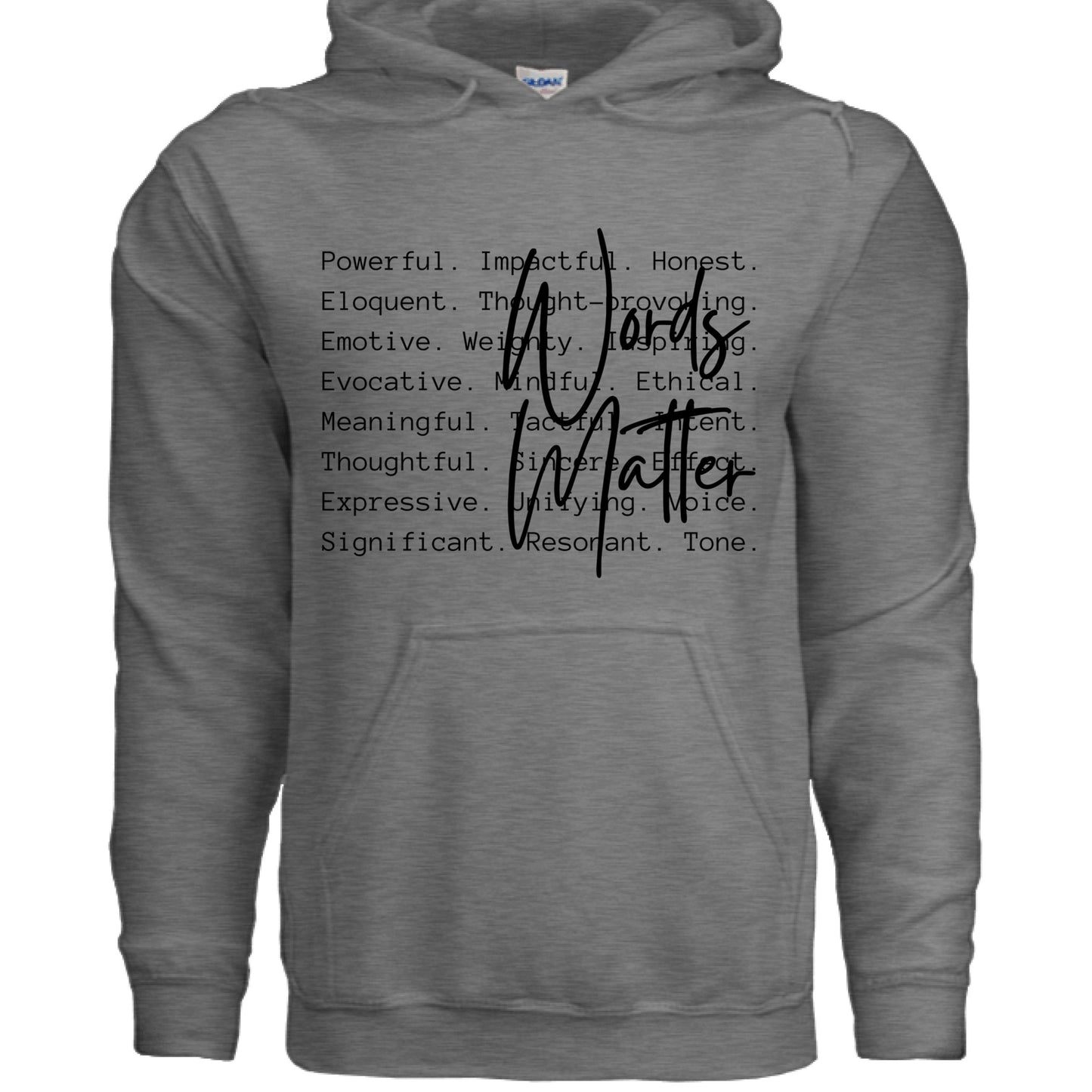GRAPHITE HEATHER - FRONT
