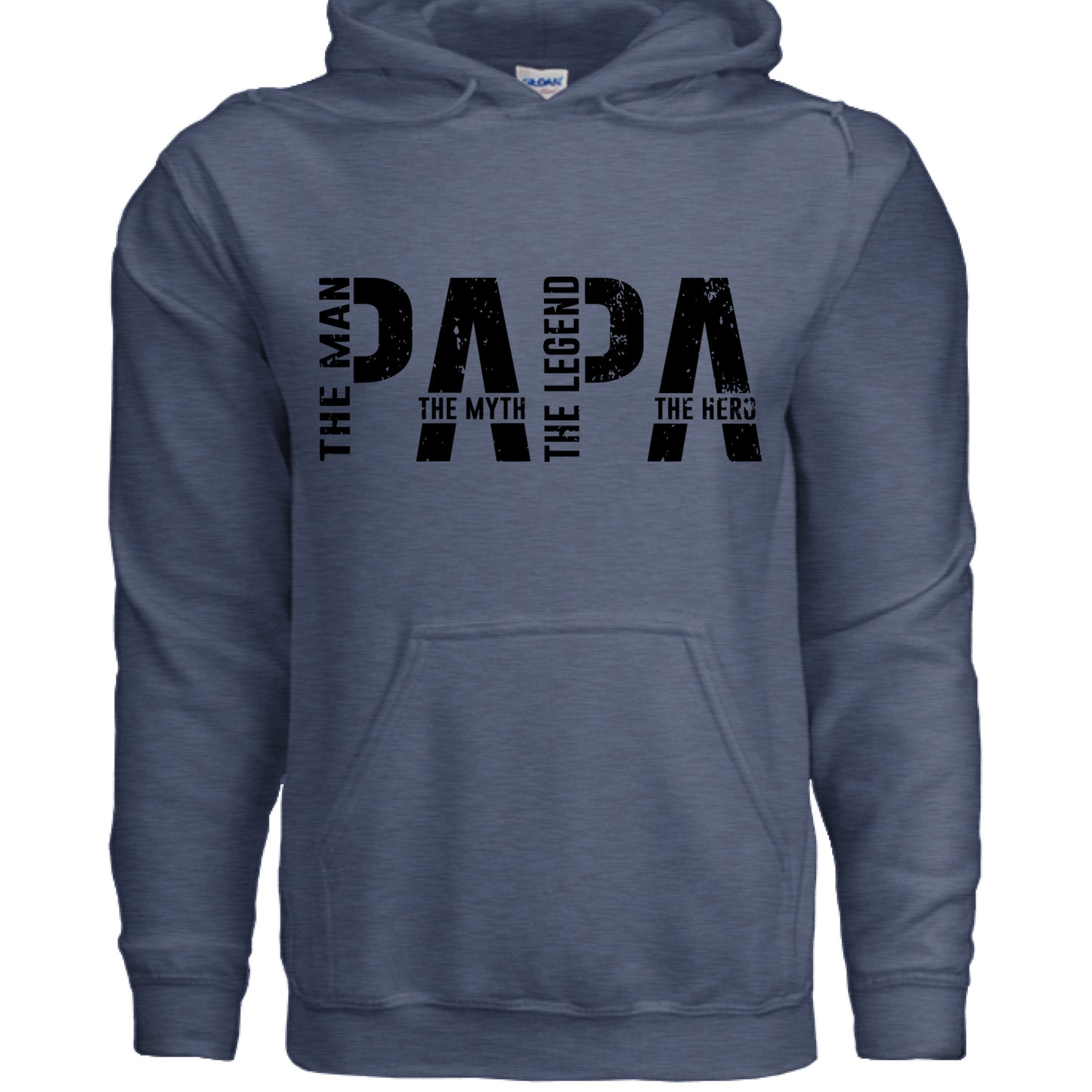 Heather Sport Dark Navy - FRONT