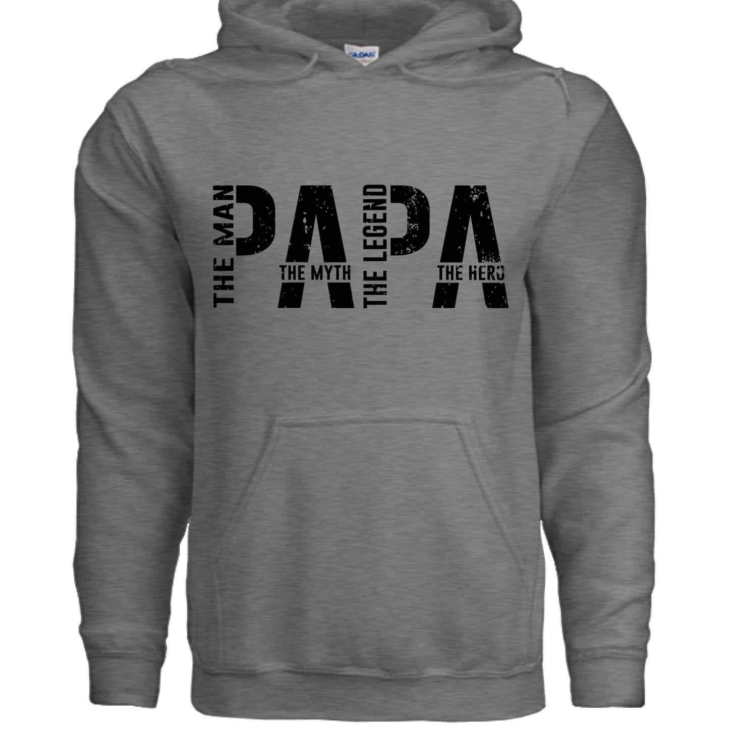 GRAPHITE HEATHER - FRONT